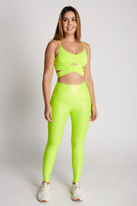 Leggings Metalizado Amarillo