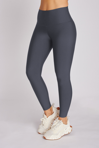 Leggings Matte corte corazón Gris humo