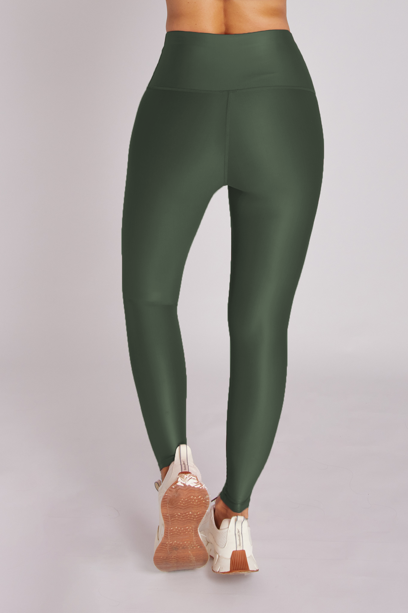 Leggings Metalizado Verde Militar