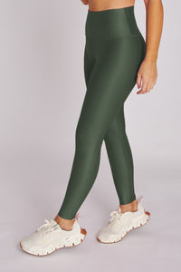 Leggings Metalizado Verde Militar