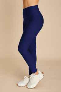 Leggings Matte corte corazón Mora Azul
