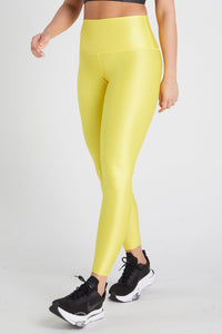 Legging Amarillo Metalizado
